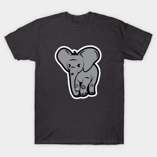 Elephant - Cartoon Island T-Shirt